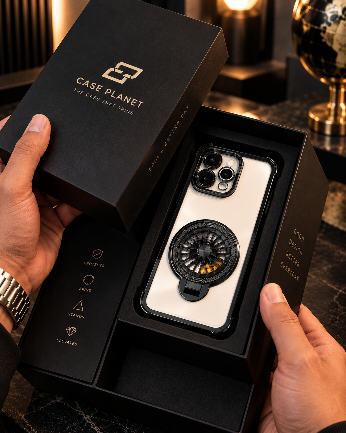 Case Planet Spinner Case